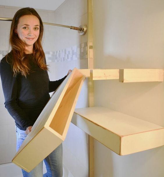 Bricoler une étagère flottante